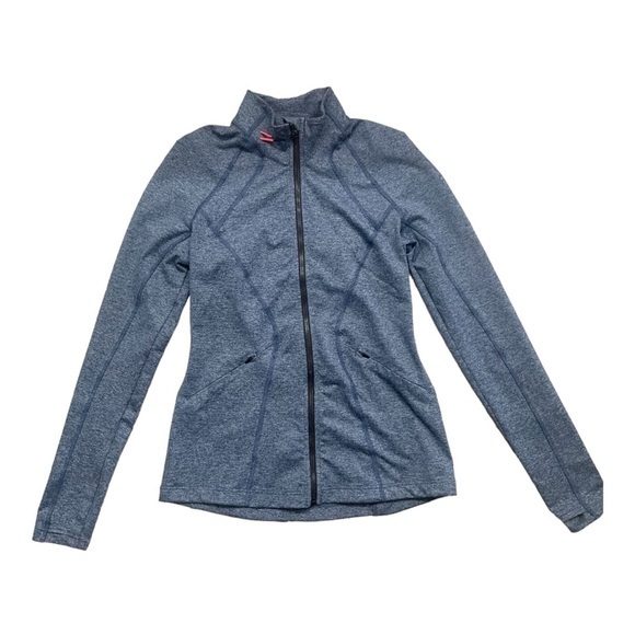 LNDR Heather Blue Full Zip Jacket - Picture 1 of 8